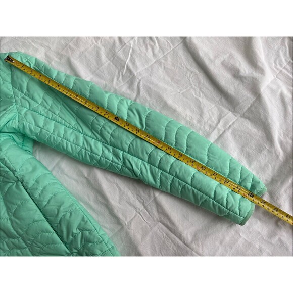 The North Face Light Puffer Jacket Women’s  Mint Green Insulated Size M - Picture 15 of 15